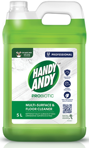 Handy Andy Professional PROBIOTIC Multi-Surface & Floor Cleaner 5LT