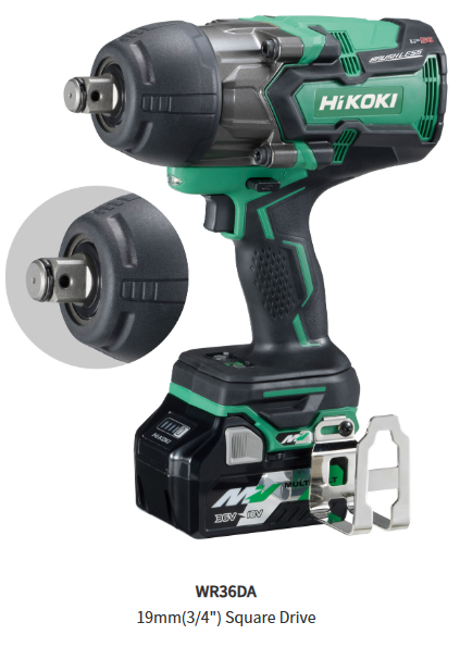 Hikoki 36V Impact Wrench 3/4inch 1100NM (SET)